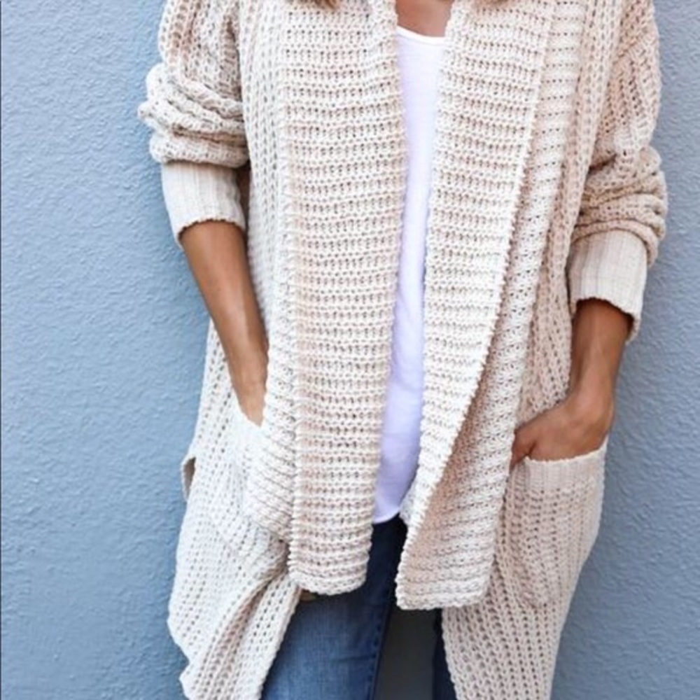 Oversized cardigan